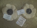 Babillard décoratif kit de deux fleur à peindre soit même (remplace les  babillards de liège) papier recyclé à 100% LES/THI BEAULT-SARD artisan CT