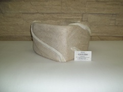 Cache pot imitation pierre brute (papier recyclé à 100%) par notre artisan CT LES/THI beault-sard.